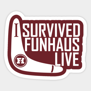 I Survived Funhaus Live Sticker